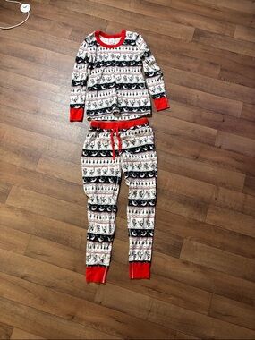 Hanna Andersson Disney pajama set Jack Skellington medium nightmare before xmas